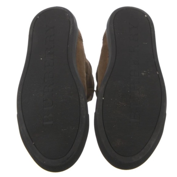 Burberry Suede High Top Sneakers size 36 / 6 is - Picture 5 of 5